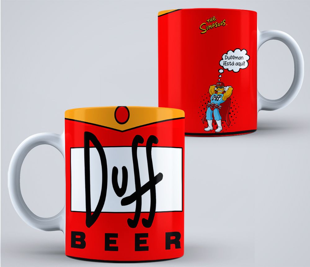Taza Cerveza Duff The Simpsons - ProRegalos